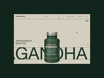 Natroceutics® 3d animation branding clean design digital design ecommerce health website typography ui ux web design website wellness website