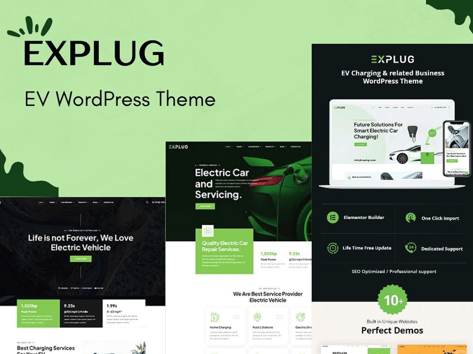 🚀⚡ Power Your EV Business Online! 🌍 ev explug gogreen trendingnow wordpresstheme