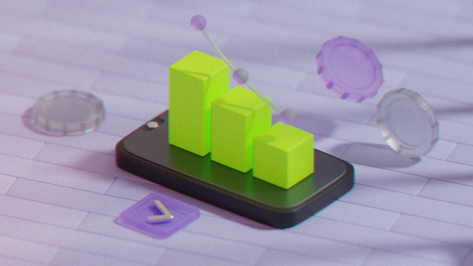 Example of 3D Illustration In Semi Realistic Style