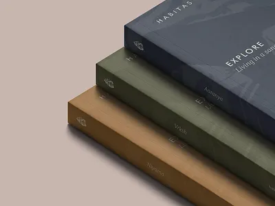 HABITAS Brand Identity 3d animation branding design download free freebie graphic design illustration logo mockup mockup cloud mockupcloud motion graphics ui