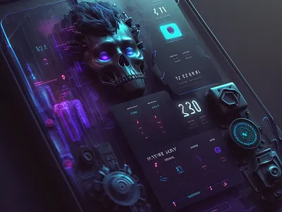 ☠️ 2044 black ui