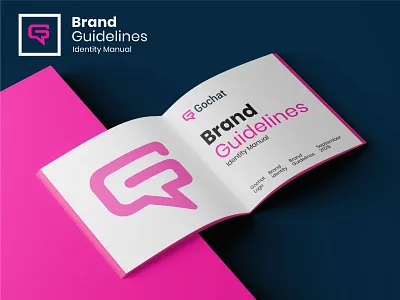 Gochat Technology logo and brand identity design brand branding brandingidentity brandmark businesslogo companylogo gochat graphic design logo logo design logotype message modern monogramlogo technology visualidentity