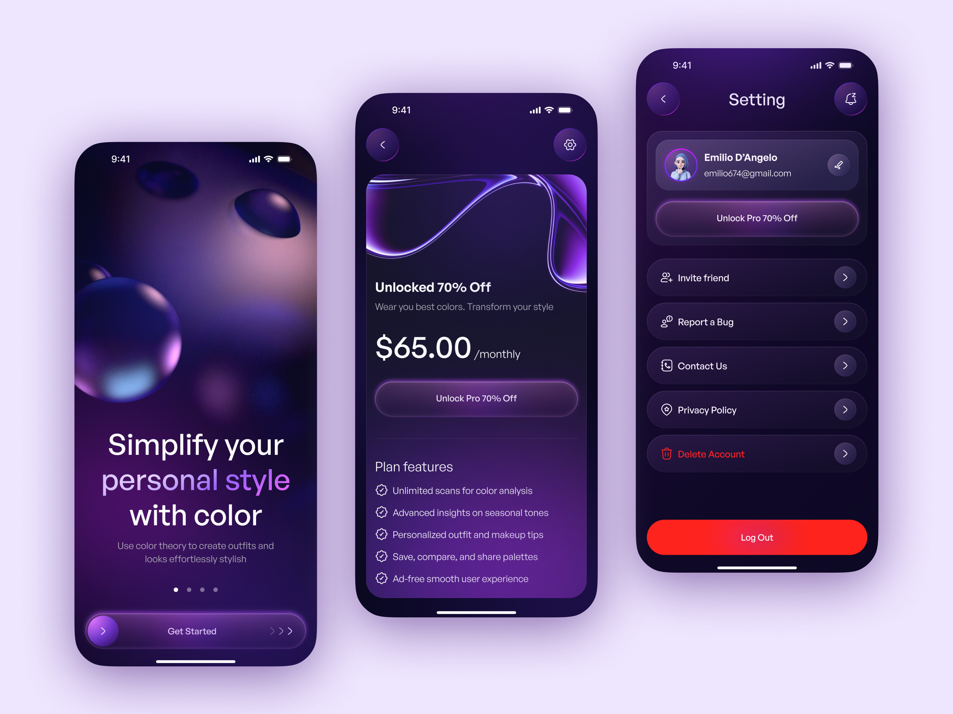 Example of Mobile App Design And Development