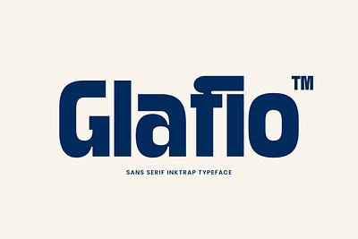 Glafio | Sans Serif Inktrap Typeface bold font brand identity branding design display font font fonts free free font graphic design illustration inktrap logo logotype sans serif type type design typeface typography ui