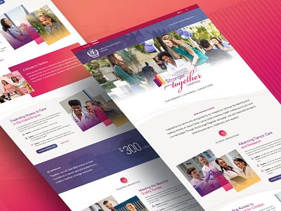 Stronger Together ui ux web design