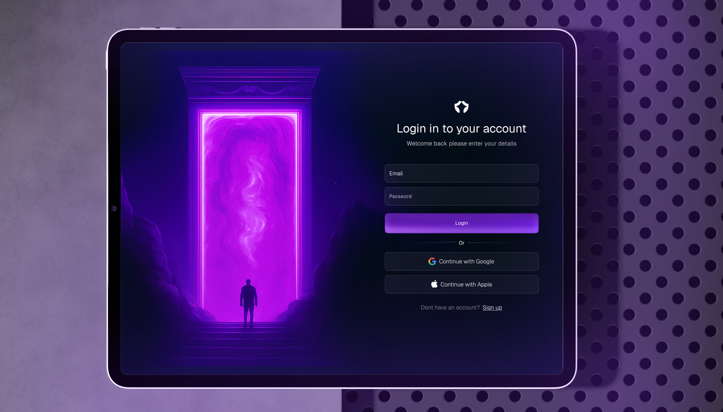 Login UI ui