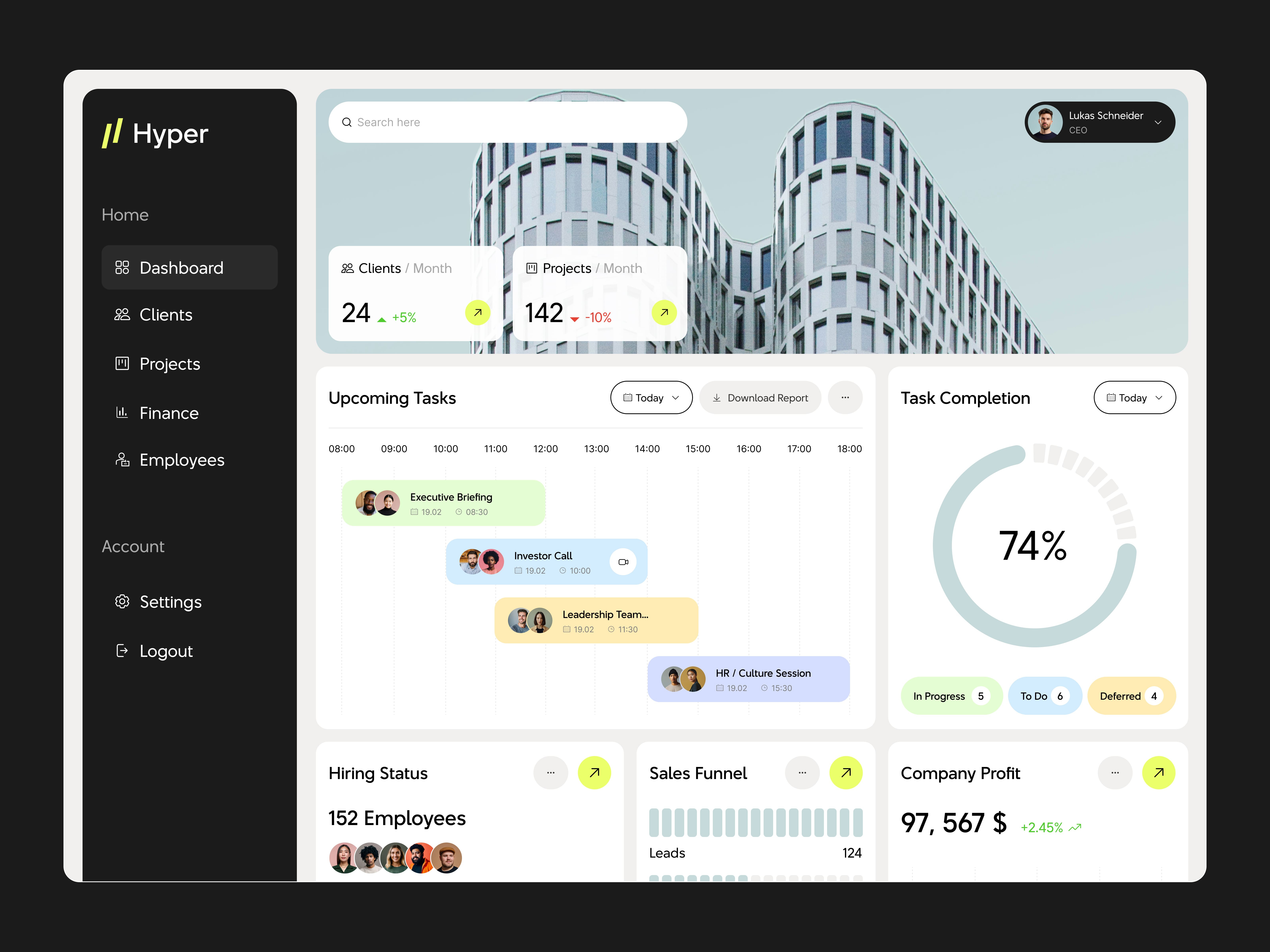 Hyper - Dashboard admin admin analythics admin interface admin panel admin theme crm dashboard dashboard design dashbord interface sidebar ui ui design ui ux design user web app