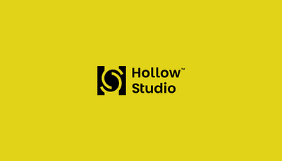 Hollow Studio Logo Design brandidentity branding design graphic design illustration logo monogram typography