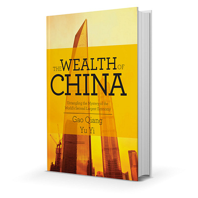 The Wealth of China book cover book cover visual design