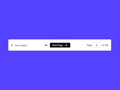 Challenge #085 - Pagination graphic design ui