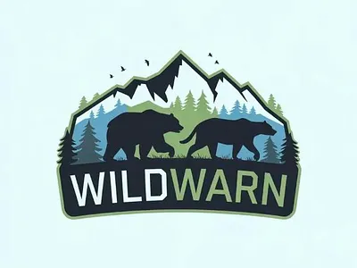 Logo for WildWarn branding business logo custom logo illustration logo designer logo type modern logo professional logo wild logo