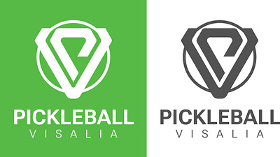 PICKLEBALL branding graphic design illustration lettering letters logo logotype pickleball sports type typography visalia