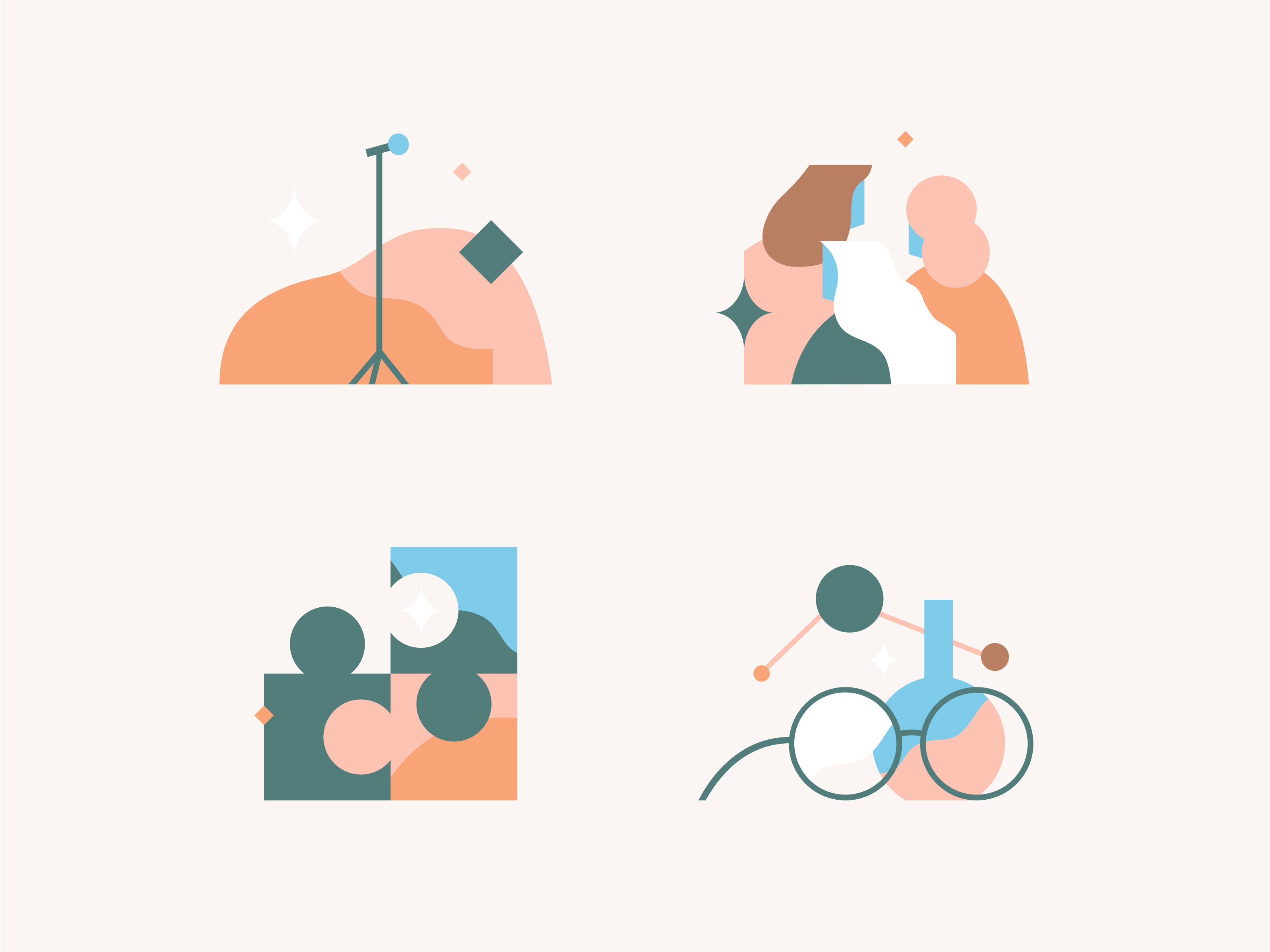 UI & Branding ✦ Sweetn branding business illustrations dating design digital art graphic design illustration mindfull mindfullness ui ui illustrations