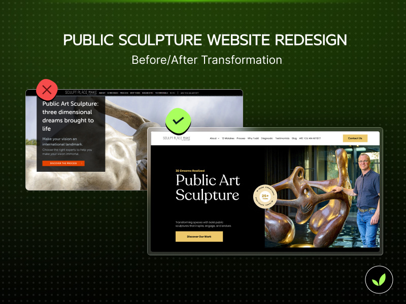 Before & After - UI/UX Wesbite Redesign Case Study before after figma uiux user experience redesign visual redesign website website redesign