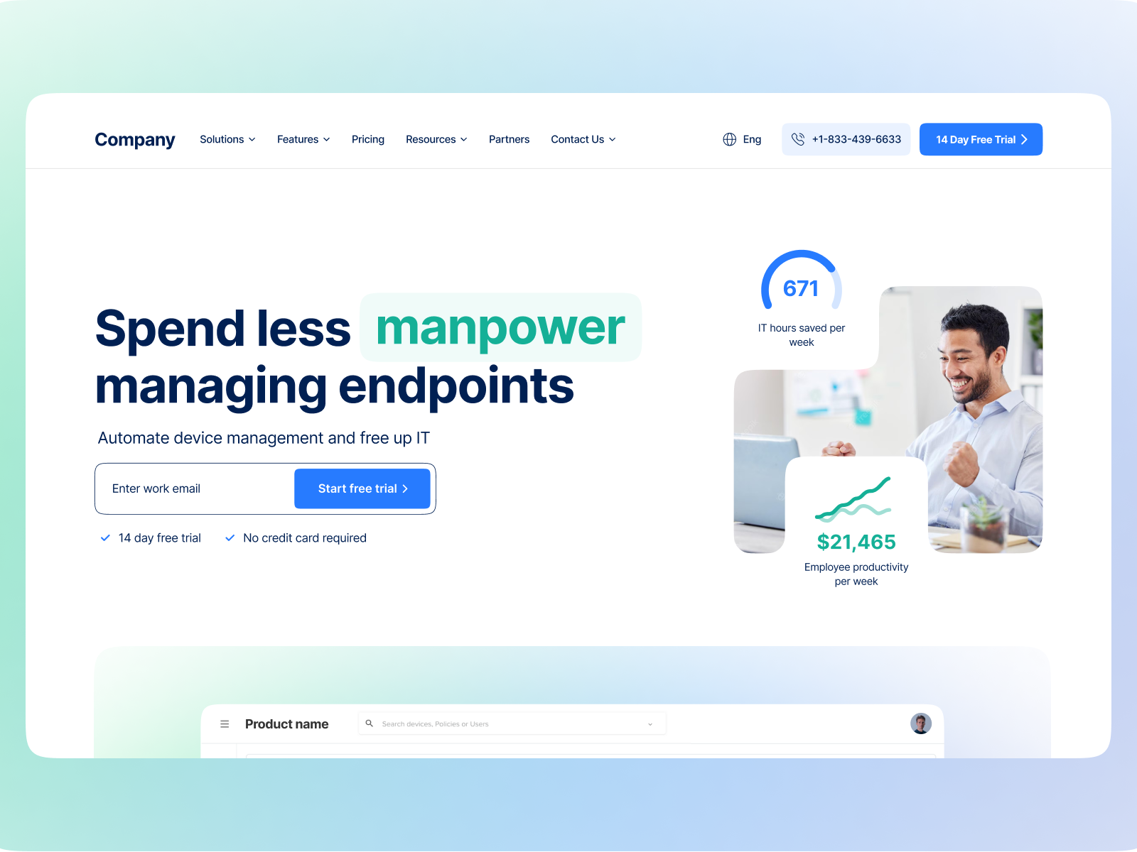 SaaS Landing page analytics branding data visualization design graphic design hero section landing page minimal product page saas typography ui ux vector