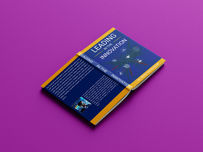 Leading in the Innovation Book Cover Design advertising artwork book book cover design book design cover cover design design graphic design illustration marketing