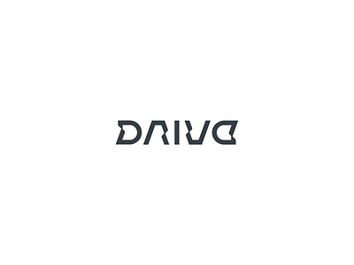 DRIVE Wordmark ambigram auto automotive branding car design designer drive font hire identity illustration lettering logo minimal motion motivation simple tech top