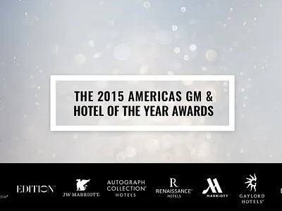 Presentation Design for Marriott Hotel of the Year Awards keynote photoshop power point presentation design