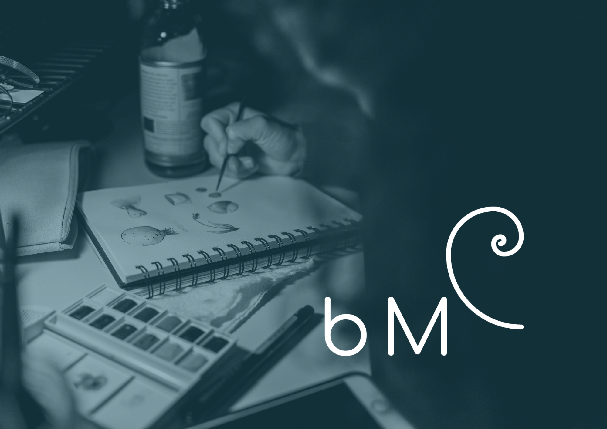 Marka własna - grupa kreatywna bezMiary branding graphic design logo