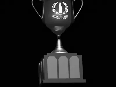 Coca Cola Market Street Challenge 3d augmented reality blender branding coca cola render trophy ui ux