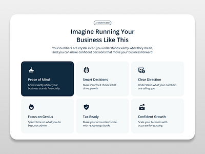 Cashflow Bookkeeping Accounting Company Website About Section about accountant accounting bank banker banking benefits chart clean finance financial graph minimal modern money sales table tech white