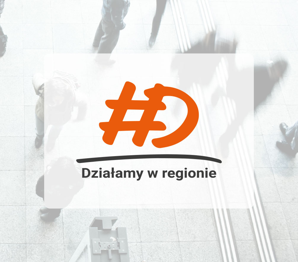 Brand dla wrocławskiego stowarzyszenia Działamy w Regionie branding graphic design logo