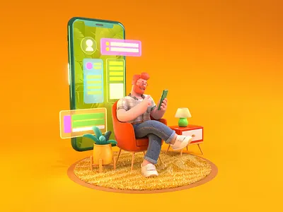 3D Motion Design & Animation 3d animation graphic design motion graphics ui