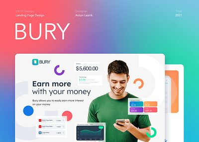 BURY Website Design color figma graphic design ui ux web design website website design