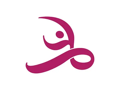 Abstract Person Yoga Studio Logo for sale abstract activity buy club coaching dance dancing for sale group healthcare logo person pilates premade purchase ready made studio wellness yoga