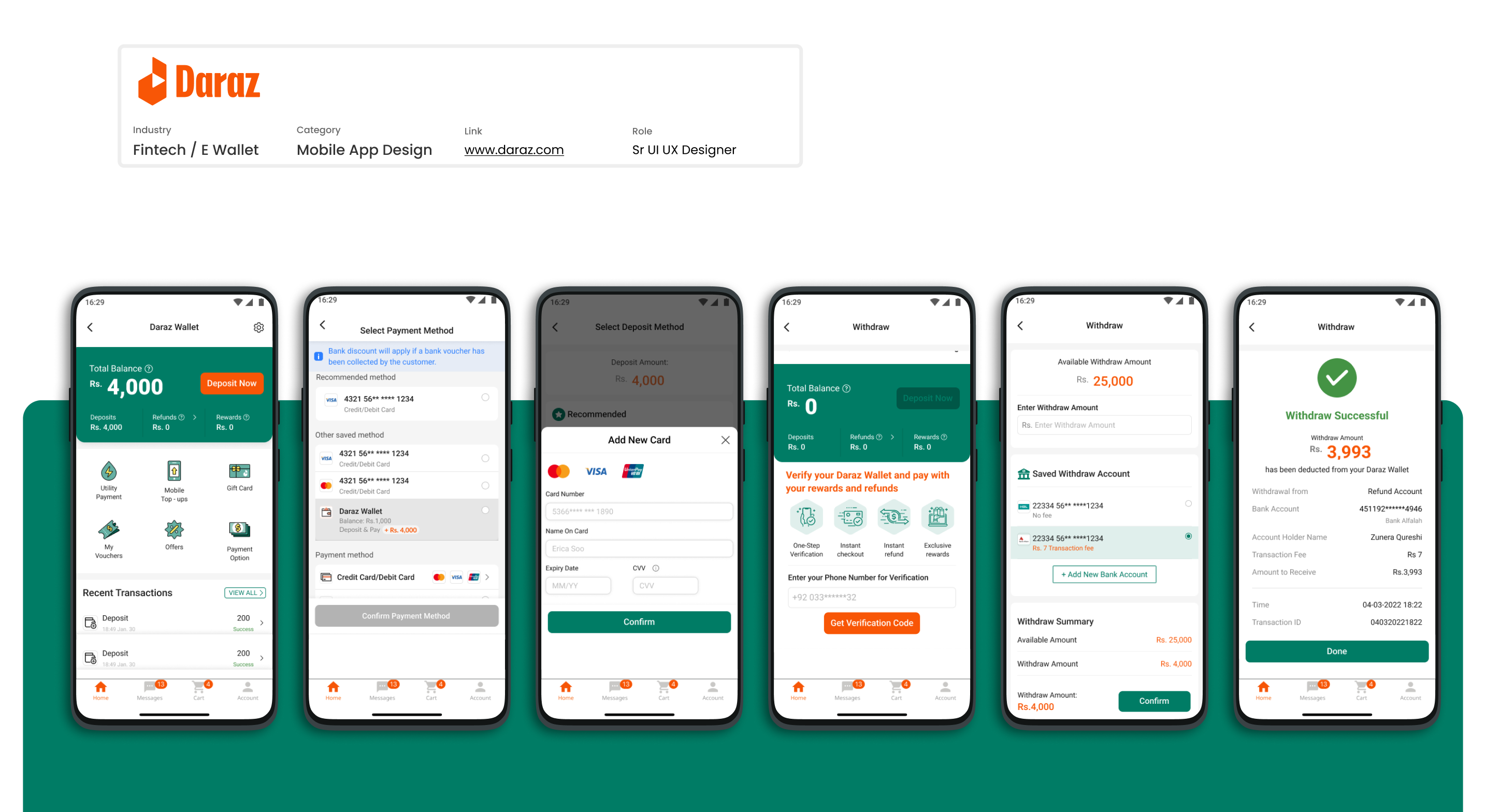 Example of Mobile App UI/UX Design | Concept To Mvp
