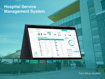 Hospital Service Management System branding clinic dashboard design enterprise figma graphic design hospital illustration ui uiux design user interface web design