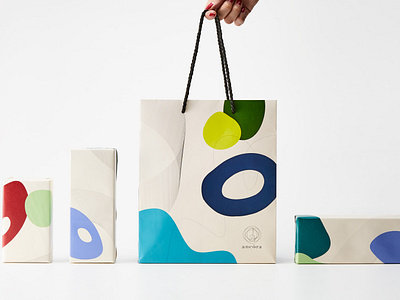 Ancora bag brand identity branding colorful design graphic design illustration japan print shopping stationery visual identity