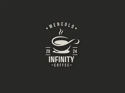 INFINITY COFFEE bean branding coffee design esport logo graphic design illustration infinity logo logo mascot logo vector