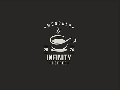INFINITY COFFEE bean branding coffee design esport logo graphic design illustration infinity logo logo mascot logo vector