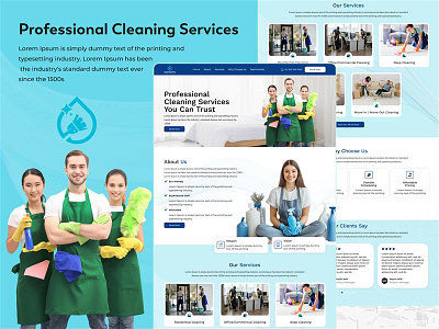 Professional Cleaning Services cleaningexperts cleaningservices cleanliving deepcleaning figma figmaui freshandclean landingpage professionalcleaning spotlessspaces trustedcleaners ui ux webflow websitedesign websiteuidesign wix wordpress