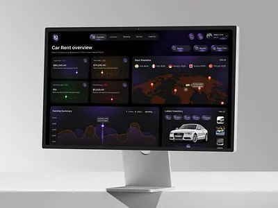 Car Rental Admin Dashboard UI/UX admin panel admindashboard analyticsui carrental carrentaldashboard cleanui darkui dashboard dashboarddesign design design veli moderndashboard morderndesign product rentalapp responsivedashboard saas salesdashboard webappdesign webappui