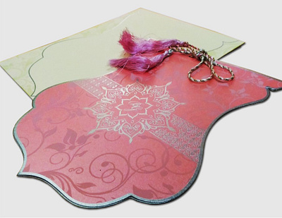 Custom Screen Printed Wedding Invitations | Unique & Stylish Des screen printing wedding card