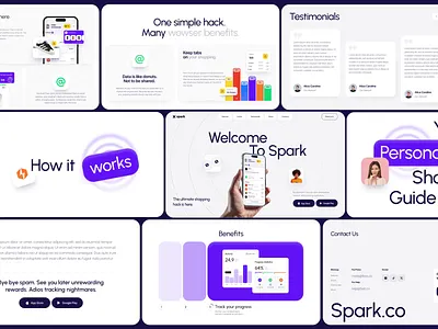 Website for Smart Shopping and Order Management animation development landing page order outcrowd shopping ui ux uxui web design web development webflow website website design