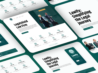 Lawify - Simplifying the Legal Journey app application law lawyer ui ui design web web design website