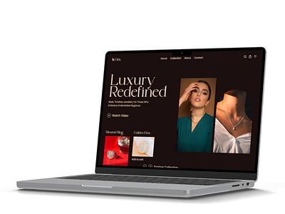 Oriv Dimond Shop creative design diamond necklace dimond dimond shop gift website gold shop jewellery website landing page design luxury dimond luxury product minimal design modern design necklace website shop shop design web design