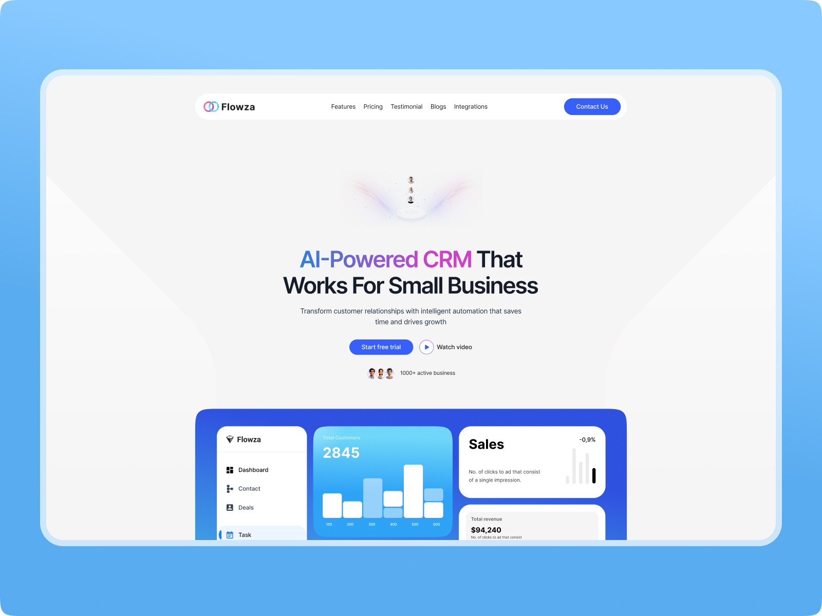 Flowza – Multi-Purpose App/SaaS WordPress Theme drag and drop multipurpose theme responsive design saas website wordpress theme