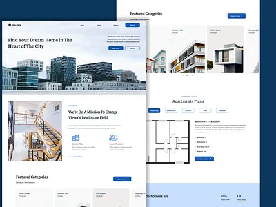 REALBROK - A Unified platform for realestate solutions figma graphic design real estate sketch ui ux webdesign website xd