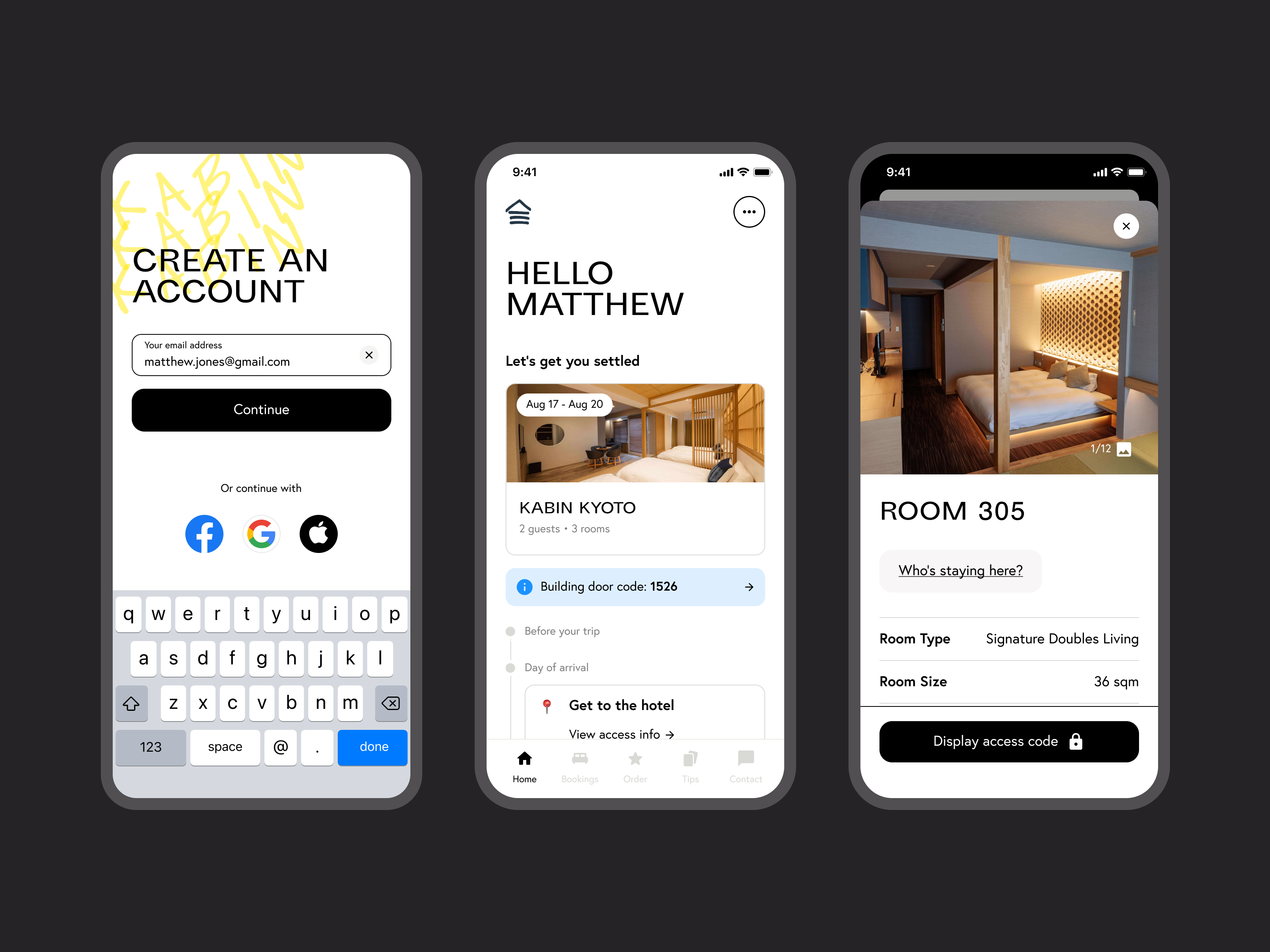 Kabin - Hotel Traveler App