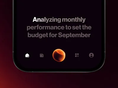 AI Finance Assistant app design finance money ui uidesign