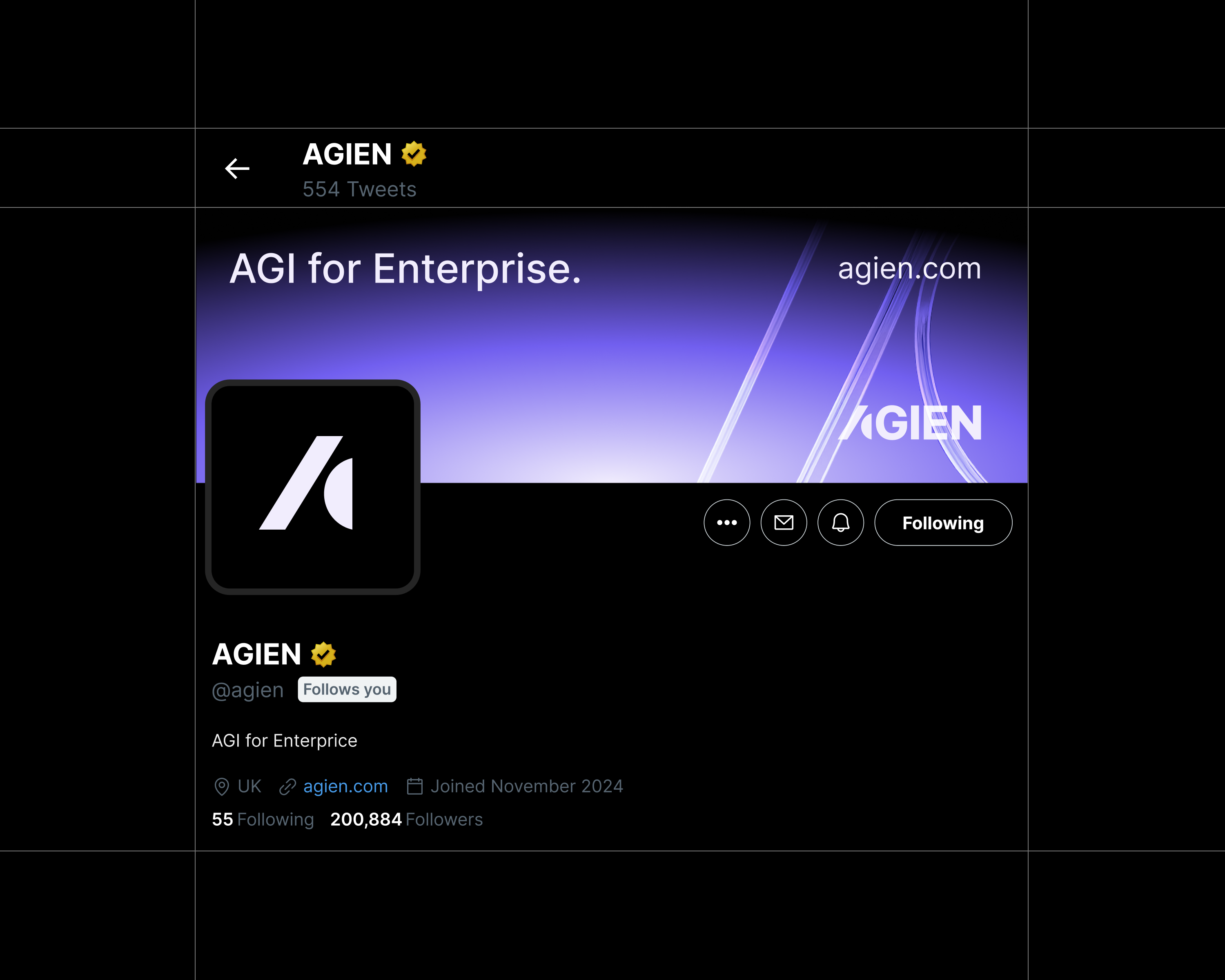 Agien Branding - X a letter agien ai ai agents apis branding logo robotic