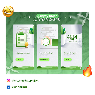 Empty State Illustration ui