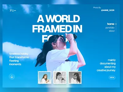 Day 10 - キタニタツヤ 👁️✨🪂(2) design hero ui website