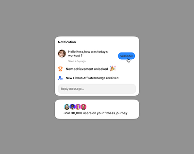Notification Modal graphic design logo modal notification modal product design ui