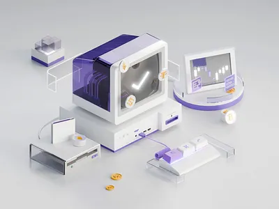 Neco - Crypto 3D Animation 3d 3d animation 3d illustration animate asset automation b2b blockchain clean crypto crypto currency dapp digital assets fintech illustration investation modern design render saas startup