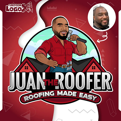 Juan The Roofer – Custom Portrait Logo Design by Cartoon LogoX branding cartoonbusinesslogo cartoonlogo cartoonlogodesigner cartoonlogox cartoonstylelogo characterlogo customlogodesign floridalogodesign localbusinesslogo logo logodesignexperts logodesigninspiration mascotlogodesign miamibranding motion graphics portraitlogo portraitlogodesign roofinglogo smallbusinessbranding